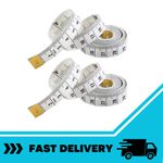 2pcs Body Measuring Tape Fabric Dressmakers Tailor Sewing Seamstress Diet Ruler