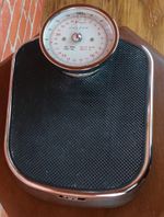 Vintage Bathroom Scales Scotts of Stow Mechanical 160kg Retro Weighing 1980s