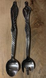 Carrol Boyes Stainless Steel Salad Servers