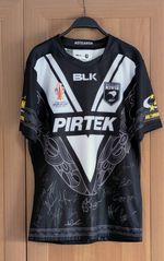 New Zealand Mens Rugby League World Cup Squad Signed Players Shirt