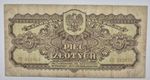 Poland 5 Zlotych 1944 Pick P-108 Milczak 107 Banknote F Fine