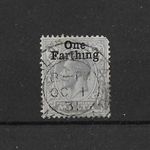 Malta 1922 0.25d on 2d 'Dot Omitted' Variety SG122a Used
