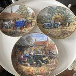 Ford Tractors Decorative Plates By Michael Herring By Danbury Mint x 7
