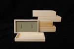 Lot of Menuki  storage wooden boxes   ZN6