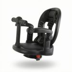 Front Child Bike Seat Padded Child Cycle Seat with Harness Comfortable
