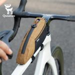 Qunature Bikepacking Top Bag Bicycle Frame Tube Bag Pocket Upper Water-repellent