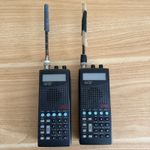 2 x GRE PSR-282 Handheld Radio Scanner VHF/AIR/UHF 200 Channels Untested