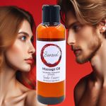 Sensual Massage Oil Blend, Erotic Aphrodisiac Romantic. Pure Natural Oils.