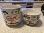 Kelloggs 1987 Vintage Cereal Bowls