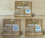 Rustins Plastic Wood Filler with Free Applicator Teak Oak Natural Pine 