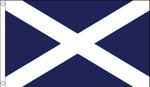 ST ANDREWS FLAG 5' x 3 Dark Blue Scotland Scottish Andrew Cross Navy Burns Night