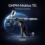 Gaahleri GHPM-Mobius TG 0.5mm Trigger Airbrush Fan Round Premium RM24 Tracked