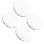 4X 6" Wool Polishing Pad Hook and Loop Buffing Wheel for Orbital Polisher Buffer