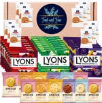 Luxury Coffee Hamper Gift for Men or Women – Lyons Bags, Biscuits & Wafers Gift