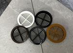 Soffit Vents Round - White, Black, Brown, Anthracite Grey, Caramel