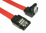 LOCKING Right Angle SATA To SATA Cable Lead 45cm