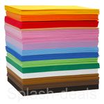 A4 Craft EVA Foam Sheets  - 2mm Thick Quality 15 Colours - 10 Sheet Packs