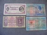 B639 Austria / Hungary 100 Pengo Korona  Banknotes Lot of 4 as Pics
