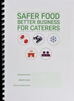 2026 SFBB Safer Food Better Business Caterer +12 Month Diary +Temp All In 1 Book