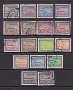 Saudi Arabia 1964-67 Boeing Air Stamps group to 24p Includes Shades Lightly Used