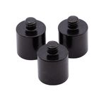 Carp Fishing Bobbin Add On Drag Weights 3G 7G Black Anodised - Carper Tackle