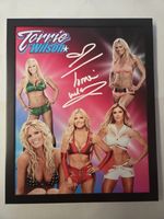 Torrie Wilson WWE Autograph Style 8x10 Photo Print Wall Art Gift (Framed)