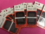 6 Packs x 16 Size 7 Embroidery Needles (EB)