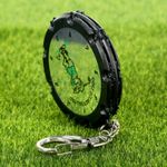 18 Holes Golf Stroke Score Counter Shot Putt Scoring Keepers & Keychain Portable