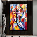 Handmade Abstract Oil Painting on Canvas Modern Room Home Decor Wall Art Picture