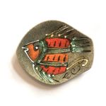 Vintage Fish Plate/Plaque by Creation Augé Bretagne (Géhel) 1960s French Pottery