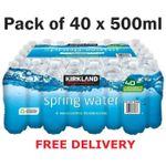Kirkland Signature Spring Still Water - 40 x 500ml