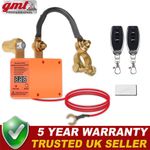 Wireless Remote Car Battery Disconnect Relay Master Kill Cut-off Switch Isolator