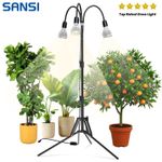 SANSI 90W LED Grow Light for Indoor Plants Seedlings Germination Full Spectrum