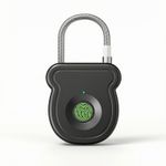 Biometric Padlock Keyless Biometric Padlock Mini for Gym Lockers, School Dorms