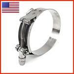 HPS Performance 316 Marine Stainless Steel - 1.69" (316-SSTC-38-43) Polish