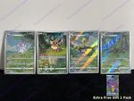 Pokemon Chinese IN STOCK Exclusive CBB2C Gem Pack VOL.2 Eevee 4Pcs Set