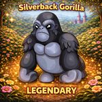 SILVERBACK GORILLA (VERY CHEAP) - ADOPT A PET FROM ME - CHEAPEST ON EBAY