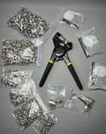 Dyna Living Eyelet Punch Kit Grommet Machine Hole Maker Pliers Heavy Duty Kit