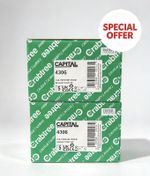 4306 Crabtree Double Sockets 13A Box Of 5