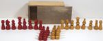 Vintage Escardibul No 4 Chess Set By Pedro Mora Spain + Ajedrez Español Box