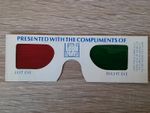 Vintage 3D Video Glasses - Rare Item From Look-in Magazine 1970's or 80's