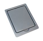 1 X Fuel Filler Flap Grey 245 x 190 Horsebox Truck Motorhome Racing Vehicle