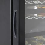 Baridi 52 Bottle Dual Zone Wine Cooler, Fridge, Touch Screen LED - Black