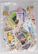 Liberia - Mixed lot of 500 stamps Mint and used