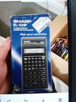 Sharp EL-531p Scientific Calculator Vintage Boxed New