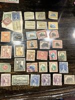 185 Vintage Central America Caribbean Stamps Puerto Rico Canal Zone & More
