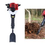 52cc Petrol Excavator Sapling Planting Shovel Rock Drilling Machine Tree Digger!