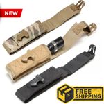 LED Flashlight Torch Nylon Pouch Holster Belt Clip Case Bag Holder Waist Pouch