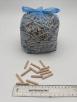 1KG Wooden Dowels 5mm x 40mm Fluted Wood Dowel Pins Joinery Furniture DIY