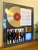 The Killers Mr. Brightside Gold Disc Framed w/ COA